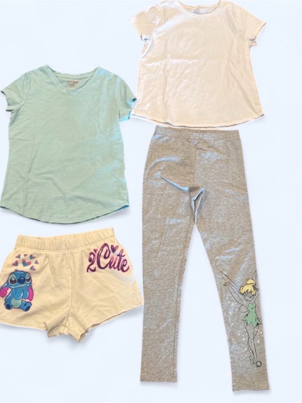 Disney Kids Sets - White, Mint, Gray, Cream